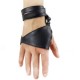 Half-fingered leather glove dance leather U imitation leather Lady Leather Spring and Summer Night Bundle store performance Lady Ga Half-fingered leather glove dance leather U imitation leather Lady Leather Spring and Summer Night Bundle store performance Lady Ga
