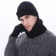 Cross-border Winter Amazon European And American Wool Scarf Thickened Warm Knitted Hat Scarf Gloves Three-piece Set Cross-border Winter Amazon European And American Wool Scarf Thickened Warm Knitted Hat Scarf Gloves Three-piece Set