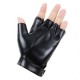 Cycling leather half-finger gloves for men and women, imitation leather half-finger, exposed fingers, outdoor fitness, anti-slip, driving and dancing Cycling leather half-finger gloves for men and women, imitation leather half-finger, exposed fingers, outdoor fitness, anti-slip, driving and dancing