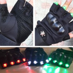 Laser LED light-emitting gloves, multi-point accessories, performance lights, stage equipment, laser head, performance, bar gloves