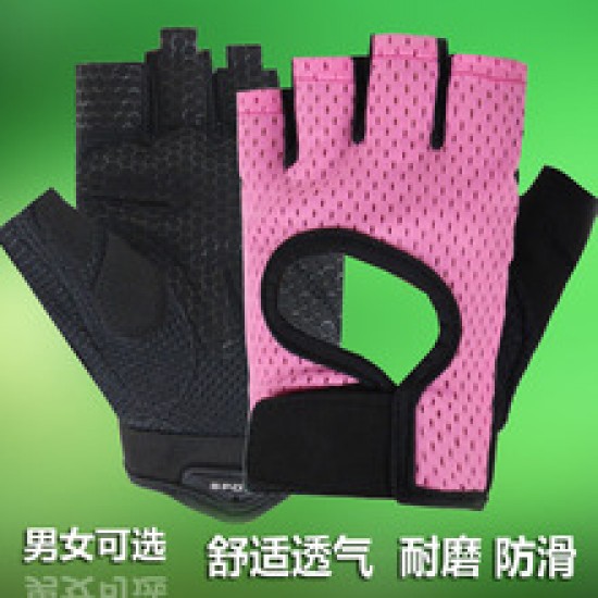 Wholesale fitness half-finger gloves for women, thin yoga exercise equipment, training, hand leakage, back calluses, anti-slip horizontal bar gloves Wholesale fitness half-finger gloves for women, thin yoga exercise equipment, training, hand leakage, back calluses, anti-slip horizontal bar gloves