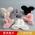 Rabbit ears can move ear cups to keep warm. Winter Korean version cute student cartoon plush folding ear warmers for ladies