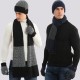 Cross-border Autumn And Winter Thickened Wool Cap Warm Suit New Men's And Women's Hat Scarf Gloves Three-piece Gift In Stock Cross-border Autumn And Winter Thickened Wool Cap Warm Suit New Men's And Women's Hat Scarf Gloves Three-piece Gift In Stock