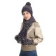Autumn And Winter New Knitted Wool Europe And The United States Cross-border Color Hat Thickened Scarf Touch Screen Gloves Three-piece Set Manufacturers Autumn And Winter New Knitted Wool Europe And The United States Cross-border Color Hat Thickened Scarf Touch Screen Gloves Three-piece Set Manufacturers