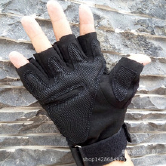 Tactical gloves, Black Eagle training half-finger gloves, outdoor cycling and fishing, anti-cut and anti-slip, Ouji Fitness exposed finger gloves Tactical gloves, Black Eagle training half-finger gloves, outdoor cycling and fishing, anti-cut and anti-slip, Ouji Fitness exposed finger gloves