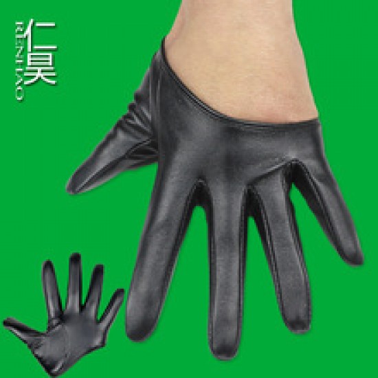 Wholesale ds gloves for women's backless, half-palm, full-finger imitation leather dancing, photography, wedding dresses, nightclub performances, Sex and the City Wholesale ds gloves for women's backless, half-palm, full-finger imitation leather dancing, photography, wedding dresses, nightclub performances, Sex and the City