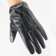 Touchscreen leather gloves for men and women drivers, three-ribbed autumn and winter Korean-style fashionable cycling and driving leather gloves Touchscreen leather gloves for men and women drivers, three-ribbed autumn and winter Korean-style fashionable cycling and driving leather gloves