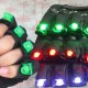 Laser LED light-emitting gloves, multi-point accessories, performance lights, stage equipment, laser head, performance, bar gloves Laser LED light-emitting gloves, multi-point accessories, performance lights, stage equipment, laser head, performance, bar gloves