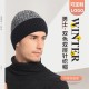 Amazon Winter Men's Wool Hat New Double Adult Hat Printable Logo Fleece-lined Warm Knit Hat Wholesale Amazon Winter Men's Wool Hat New Double Adult Hat Printable Logo Fleece-lined Warm Knit Hat Wholesale