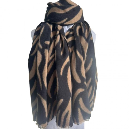 New leopard print scarf for women, classic imitation cashmere tassel shawl, European and American versatile warm scarf factory direct sales and wholesale New leopard print scarf for women, classic imitation cashmere tassel shawl, European and American versatile warm scarf factory direct sales and wholesale