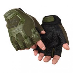 Technician half-finger gloves, Seal tactical gloves, men's outdoor sports training, fitness, anti-slip, summer cycling gloves