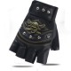 One Piece leather half-finger glove skull design Outdoor men's Battle royale tactics cycling imitation leather glove Pirate wholesale One Piece leather half-finger glove skull design Outdoor men's Battle royale tactics cycling imitation leather glove Pirate wholesale