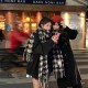 Wholesale of hot-selling, versatile fringed retro checkered scarves for women in winter, thick and warm scarves and shawls Wholesale of hot-selling, versatile fringed retro checkered scarves for women in winter, thick and warm scarves and shawls