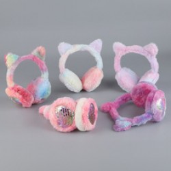 Creative new sequined cat ear plush children's warm ear cups, winter cold-proof student ear muffs and ear warmers direct sales