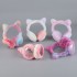 Creative new sequined cat ear plush children's warm ear cups, winter cold-proof student ear muffs and ear warmers direct sales