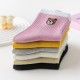 Cross-border autumn and winter cartoon and anime women's socks, Japanese cute bear socks, color-matching mid-top ins trendy casual socks manufacturer Cross-border autumn and winter cartoon and anime women's socks, Japanese cute bear socks, color-matching mid-top ins trendy casual socks manufacturer