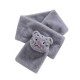2021 Autumn and winter new brown cute winter solid-color rabbit ears adult stock two-in-one scarf, gloves and hat 2021 Autumn and winter new brown cute winter solid-color rabbit ears adult stock two-in-one scarf, gloves and hat