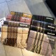 Winter warm, cold-proof, comfortable, breathable, neck-protecting scarf, simple, casual, versatile, personalized printed three-line check scarf Winter warm, cold-proof, comfortable, breathable, neck-protecting scarf, simple, casual, versatile, personalized printed three-line check scarf