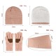 Amazon Cross-border Explosions Hat Scarf Gloves Three-piece Set For Men And Women Winter Knitted Wool Padded Warm Suit Amazon Cross-border Explosions Hat Scarf Gloves Three-piece Set For Men And Women Winter Knitted Wool Padded Warm Suit