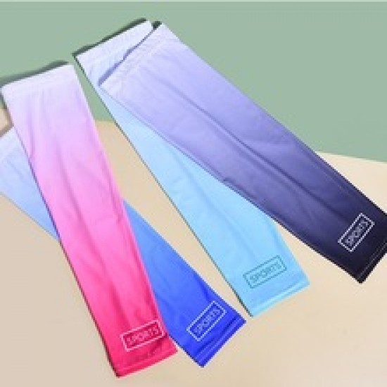 Sun protection sleeves, summer sun protection ice sleeves, men's and women's styles, UV protection, gradient for driving and cycling, outdoor ice silk gradient Sun protection sleeves, summer sun protection ice sleeves, men's and women's styles, UV protection, gradient for driving and cycling, outdoor ice silk gradient