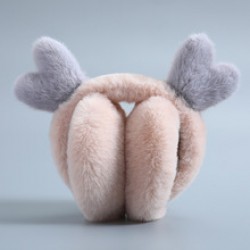 Ladies' plush cartoon ear warmers, student fleece winter ear warmers and ear bags, autumn and winter ladies' warm ear warmers and ear covers