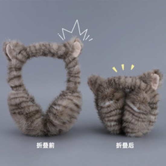 Autumn and winter children's ear protectors, plush ear cups, cartoon neutral, foldable, cold-proof and wind-proof, men's and women's warm ear cups Autumn and winter children's ear protectors, plush ear cups, cartoon neutral, foldable, cold-proof and wind-proof, men's and women's warm ear cups