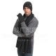 Cross-border Hat Men's And Women's Autumn And Winter Coarse Wool Twist Fleece-lined Knitted Hat Gloves Scarf Warm Suit Wholesale Cross-border Hat Men's And Women's Autumn And Winter Coarse Wool Twist Fleece-lined Knitted Hat Gloves Scarf Warm Suit Wholesale