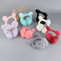 Factory direct sale of Korean version anti-freezing plush ear cups, warm winter ear protection, student ear warmth, cute cold-proof ear protection covers
