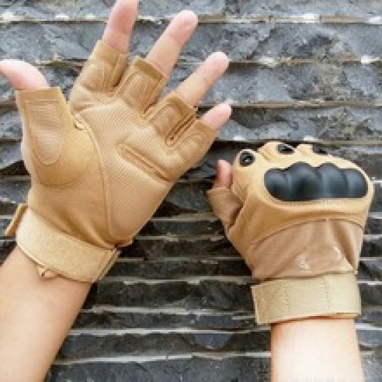 Tactical gloves, Black Eagle training half-finger gloves, outdoor cycling and fishing, anti-cut and anti-slip, Ouji Fitness exposed finger gloves Tactical gloves, Black Eagle training half-finger gloves, outdoor cycling and fishing, anti-cut and anti-slip, Ouji Fitness exposed finger gloves