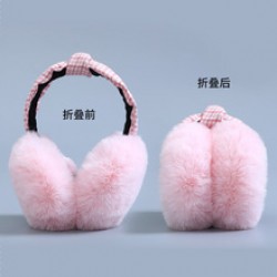 Cycling warm ear cups, new foldable ear tips, women's hamburgers, women's trendy Korean version ear covers, ear caps, ear bags, winter men and women