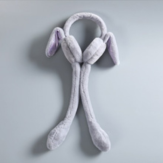 The rabbit hat of the same style as Douyin, a moving rabbit ear hat, is a popular and cute children's ear muffs, ear warmers and ear bags The rabbit hat of the same style as Douyin, a moving rabbit ear hat, is a popular and cute children's ear muffs, ear warmers and ear bags