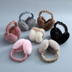 Korean version Japanese cute rabbit-like plush ear cups, women's winter ear covers, ins warm ear tips, soft girl ear bags