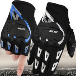 2025 Motorcycle gloves, motorcycle riding gloves, sports half-finger breathable off-road equipment, multi-color driving gloves