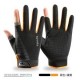 Men's summer sun protection gloves for fishing have two fingers exposed due to flying bumps. Sun protection and anti-slip sea fishing lure gloves have three fingers exposed Men's summer sun protection gloves for fishing have two fingers exposed due to flying bumps. Sun protection and anti-slip sea fishing lure gloves have three fingers exposed
