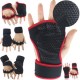 Fitness gloves, semi-pointing body upward grip strength, dumbbell, men's exercise equipment, wrist protection gloves, women's deadlift, barbell protection Fitness gloves, semi-pointing body upward grip strength, dumbbell, men's exercise equipment, wrist protection gloves, women's deadlift, barbell protection