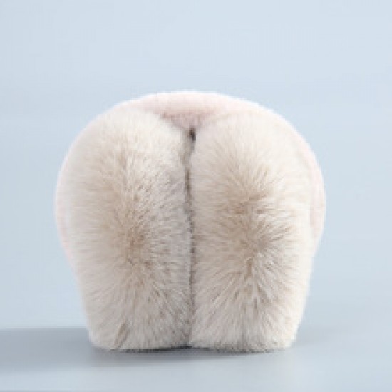 Factory wholesale foldable women's winter warm ear cups, imitation mink fur men's ear covers, cold-proof ear warm ear protectors, and consignment Factory wholesale foldable women's winter warm ear cups, imitation mink fur men's ear covers, cold-proof ear warm ear protectors, and consignment
