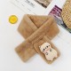 2021 Korean version autumn and winter plush children's scarf, cartoon plush scarf, warm neck for boys and girls, imitation rabbit fur 2021 Korean version autumn and winter plush children's scarf, cartoon plush scarf, warm neck for boys and girls, imitation rabbit fur