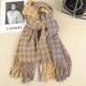 Winter's new thousand-bird checkered ins faux cashmere scarf for women, Korean version versatile student shawl, dual-purpose warm scarf for men Winter's new thousand-bird checkered ins faux cashmere scarf for women, Korean version versatile student shawl, dual-purpose warm scarf for men
