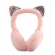 Winter cat-ear earmuffs for warm girls, Korean version of cute children's ear covers for kids and girls in winter Winter cat-ear earmuffs for warm girls, Korean version of cute children's ear covers for kids and girls in winter
