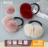 New oversized ear warm ear cups, double-sided wool ear tips for export, imitation rabbit fur plush ear covers, pearl ear protection