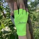 Sun-protective mesh ice thread half-finger gloves for outdoor cycling, breathable silicone barbell bicycle sun-protective gloves for both men and women in summer Sun-protective mesh ice thread half-finger gloves for outdoor cycling, breathable silicone barbell bicycle sun-protective gloves for both men and women in summer