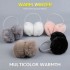 Instagram winter cute and warm ear tips, Korean solid-color plush ear bags, student anti-freezing cycling ear protectors, ear covers