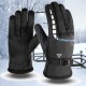 Wholesale style of men's triangular cotton warm winter gloves for skiing, motorcycles and electric bikes with fleece and thickened Wholesale style of men's triangular cotton warm winter gloves for skiing, motorcycles and electric bikes with fleece and thickened