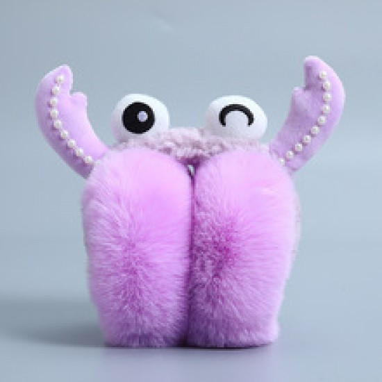 Foldable and stretchable ear tips for warmth, cute for female students. Fluffy ear cups for winter, ear caps for men, and ear protection for women, keeping the ears warm Foldable and stretchable ear tips for warmth, cute for female students. Fluffy ear cups for winter, ear caps for men, and ear protection for women, keeping the ears warm