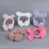 Autumn and winter girlish pink ear cups, cartoon little rabbit ears, warm ear cups, skin-friendly plush ear cups, factory direct sales