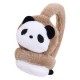 Cute panda ear cups for children to keep warm in winter with adjustable fleece, thickened imitation rabbit hair, girls' ear protection and warm cover ear tips Cute panda ear cups for children to keep warm in winter with adjustable fleece, thickened imitation rabbit hair, girls' ear protection and warm cover ear tips