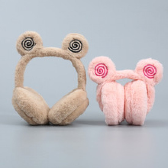 Winter new warm ear tips for women, cute ear bags for winter, plush ear covers, cycling ear warmth protection, cold-proof folding ear cups Winter new warm ear tips for women, cute ear bags for winter, plush ear covers, cycling ear warmth protection, cold-proof folding ear cups