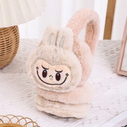 Children's ear cups, warm ear covers, winter plush ear protectors, ear bags, cute girls' ears, anti-freezing ear covers, warm ears