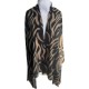 New leopard print scarf for women, classic imitation cashmere tassel shawl, European and American versatile warm scarf factory direct sales and wholesale New leopard print scarf for women, classic imitation cashmere tassel shawl, European and American versatile warm scarf factory direct sales and wholesale
