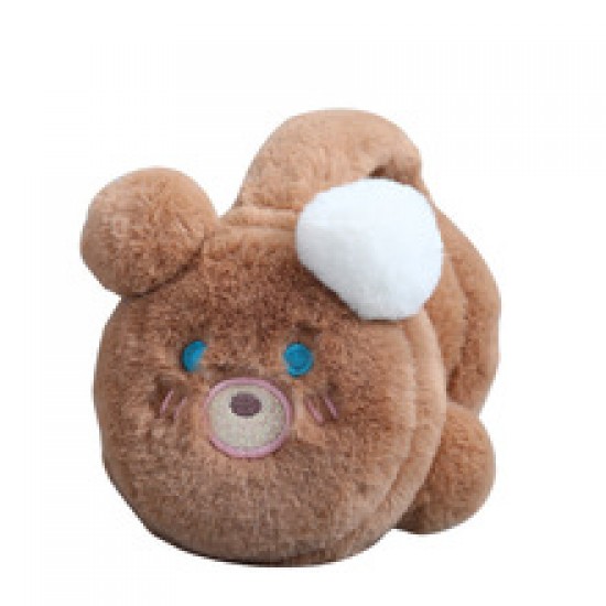 Korean version foldable ear tips for warm women, cute ear cups for autumn and winter, imitation rabbit fur warm ear bags for both men and women, providing ear warmth Korean version foldable ear tips for warm women, cute ear cups for autumn and winter, imitation rabbit fur warm ear bags for both men and women, providing ear warmth
